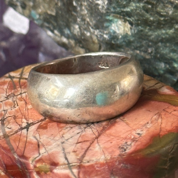 Vintage graduated sterling silver ring - Picture 1 of 10